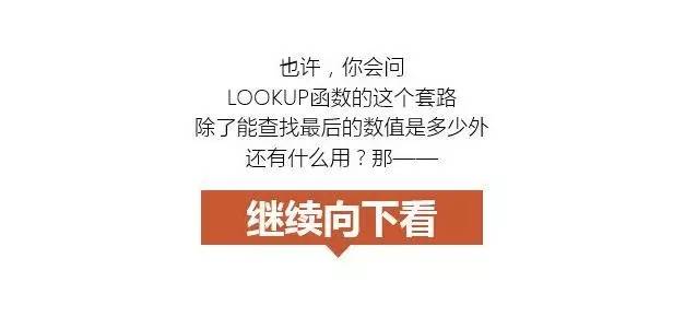 excelLOOKUP函數(shù)用法LOOKUP函數(shù)入門
