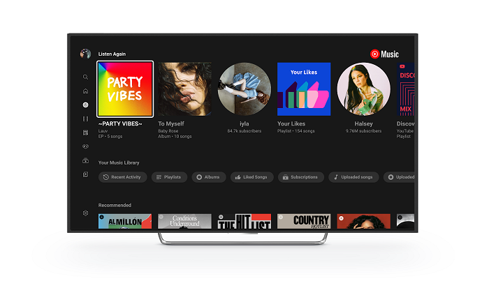 Android TV版YouTube Music應(yīng)用迎來諸多改進:體驗更輕松