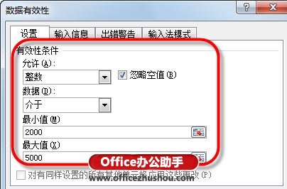 excel數(shù)據(jù)有效性設(shè)置 使用Excel 2010的數(shù)據(jù)有效性功能檢查數(shù)據(jù)準(zhǔn)確性的方法