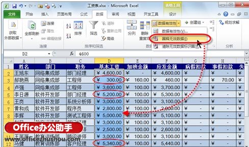 excel數(shù)據(jù)有效性設(shè)置 使用Excel 2010的數(shù)據(jù)有效性功能檢查數(shù)據(jù)準(zhǔn)確性的方法