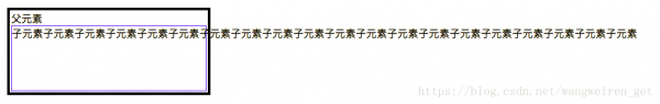 純CSS讓子元素突破父元素的寬度限制