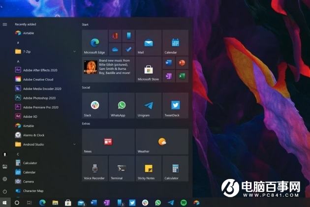 微軟 Win10 2020 年 10 月更新詳情：開始菜單更精致、更智能的賬戶登錄
