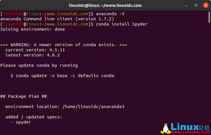 Ubuntu 18.04中安裝Spyder，Python可視化IDE
