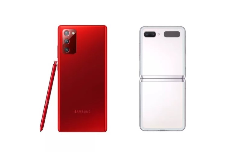 三星 Note 20 5G/Z Flip 5G 海外新增紅白兩色，今日開售