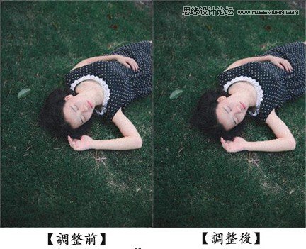 PS調(diào)出外景人像唯美的暗夜藝術(shù)效果