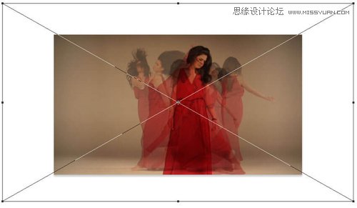 ps合成創(chuàng)意風格的人像幻影效果