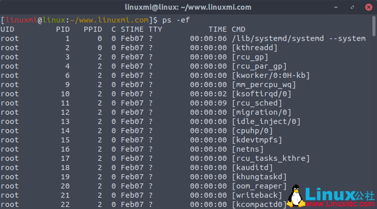 Linux常用命令 ps 入門基礎(chǔ)教程
