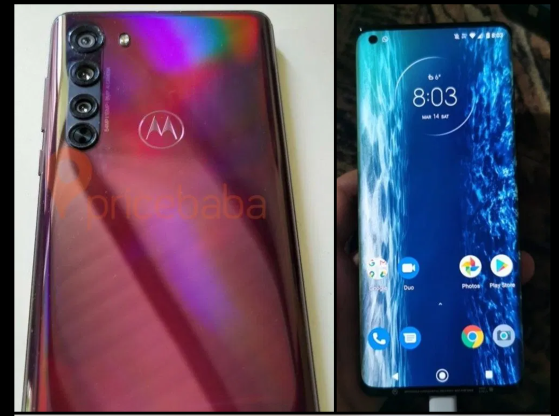 Motorola Edge 真機(jī)照片曝光