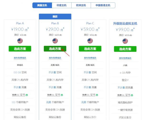 最新BlueHost美國主機優(yōu)惠碼使用攻略
