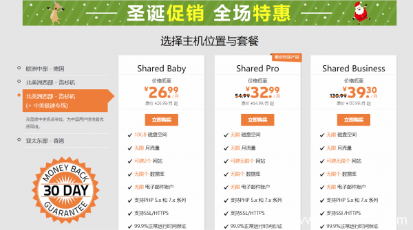 圣誕鉅惠丨SugarHosts三折虛擬主機(jī)來襲！