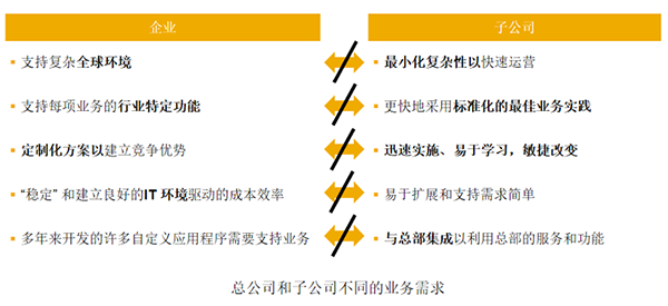 雙層ERP解決方案解析