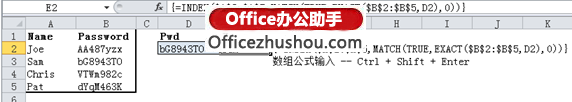 excel函數(shù)應(yīng)用實例 EXACT函數(shù)的應(yīng)用及使用實例