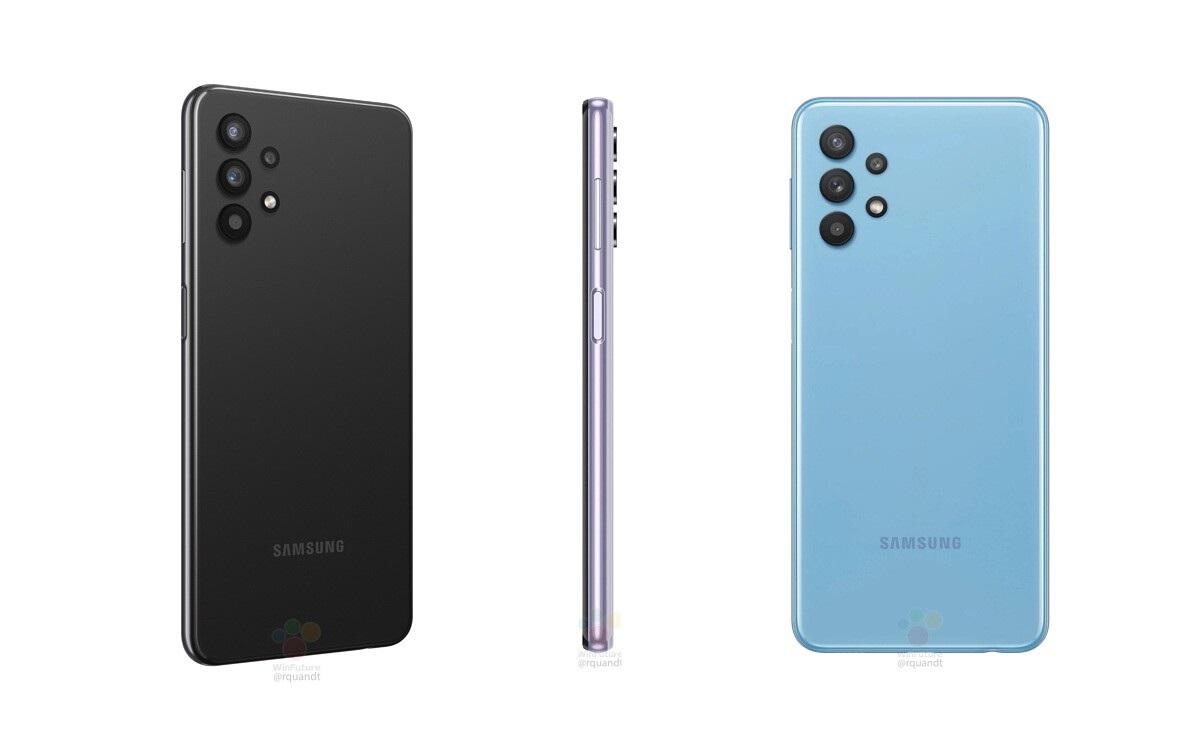 三星最便宜 5G 手機:Galaxy A32 官方渲染圖曝光