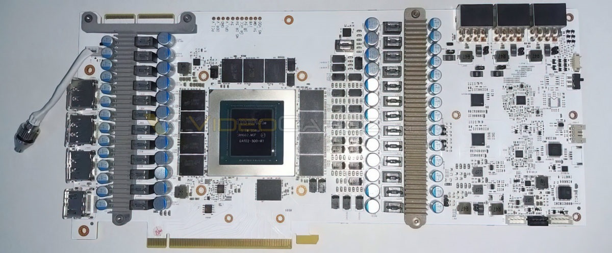 影馳 RTX 3090 HOF 顯卡曝光:26 相 VRM + 三 8-pin 接口