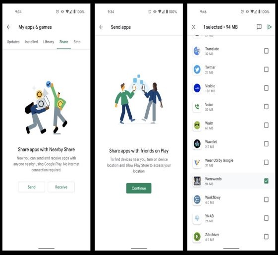 谷歌附近分享功能現(xiàn)可分享 Android 應(yīng)用