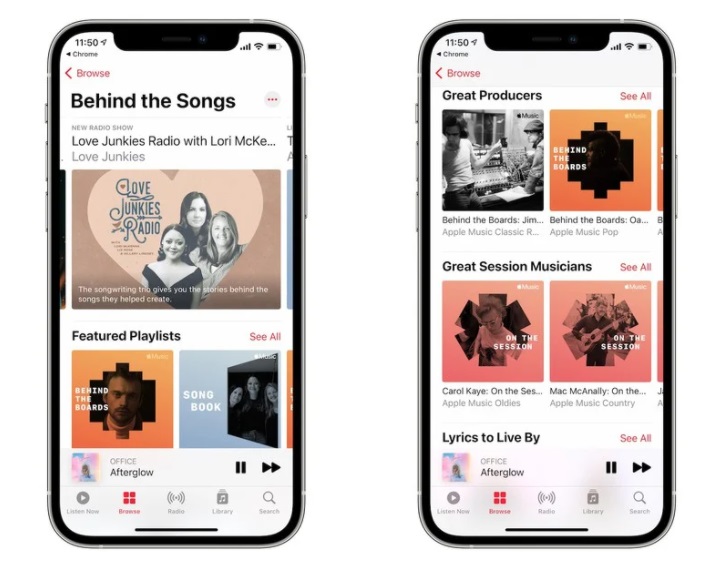蘋(píng)果 Apple Music 推出 “歌曲幕后”中心，專(zhuān)注于介紹作曲家和制作人