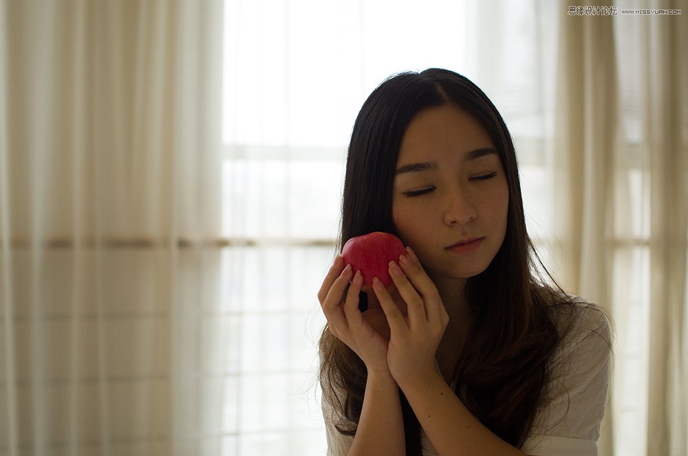 PS調(diào)出室內(nèi)曝光不足人像甜美膚色