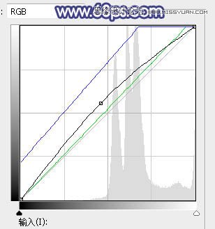 ps調(diào)出草地清純女孩藍(lán)色藝術(shù)效果