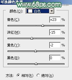 用PS給春季外景女孩添加柔和逆光效果