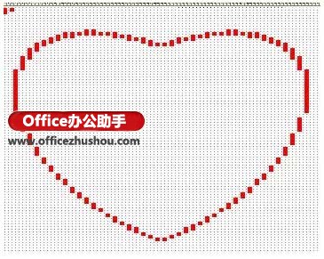 2015情人節(jié)，使用Excel繪制一顆紅心送給你最心愛(ài)的她（他）