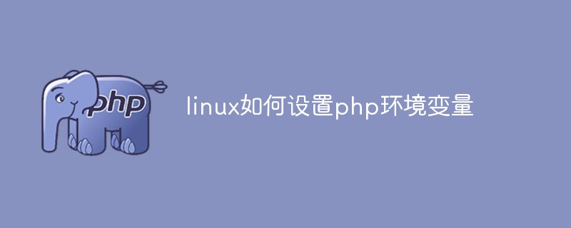linux如何設(shè)置php環(huán)境變量