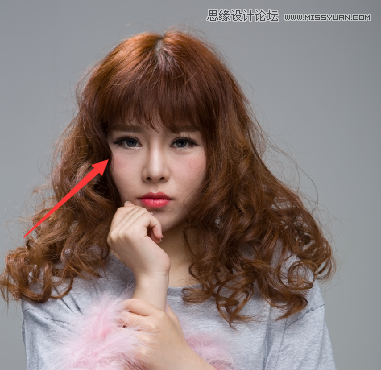 PS調(diào)出美女人像照片唯美的粉嫩膚色效果