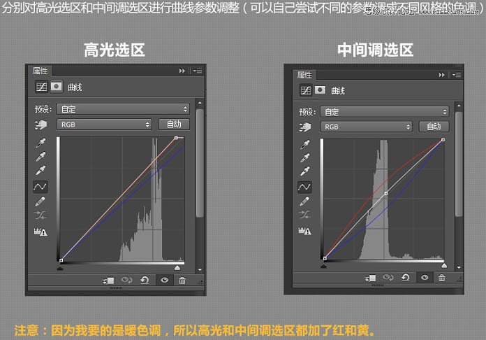 用PS給海邊美女添加暖色逆光效果