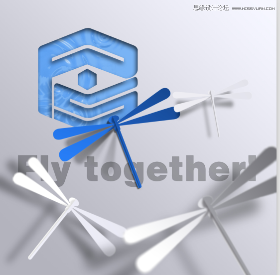 PS制作3D剪紙風(fēng)格藝術(shù)圖形效果