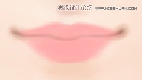 PS解析轉手繪中水嫩嘴巴的畫法