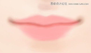 PS解析轉手繪中水嫩嘴巴的畫法