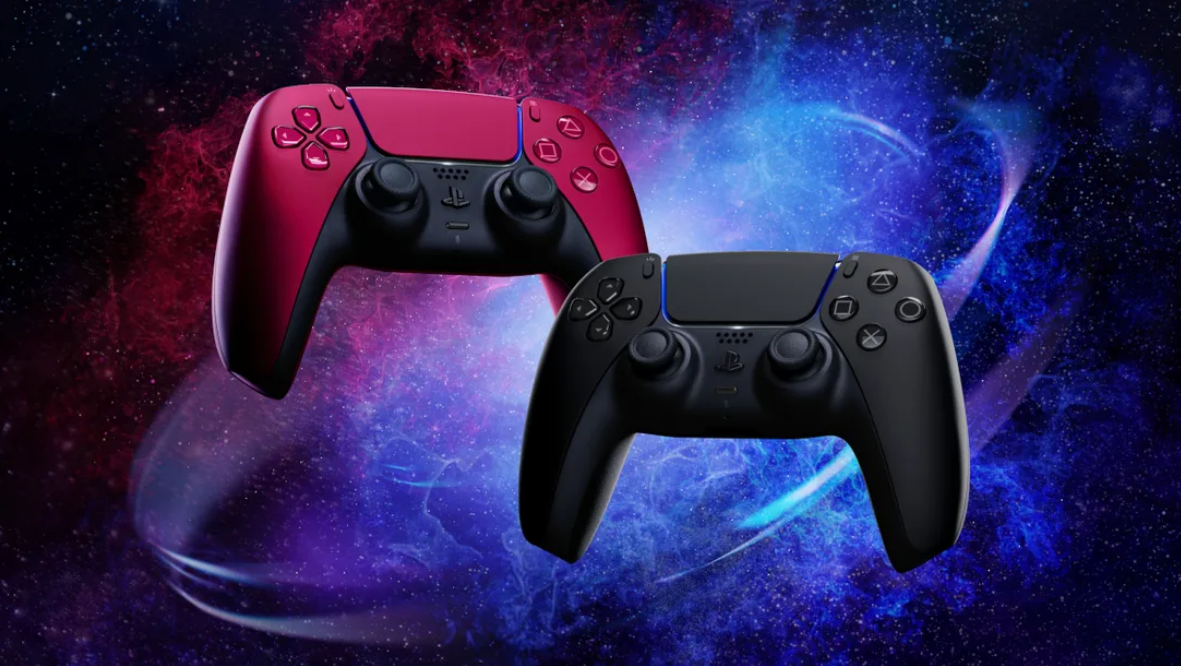 索尼PS5全新DualSense無線手柄午夜黑、星塵紅發(fā)布