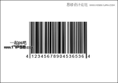 PS簡(jiǎn)單制作條形碼新手教程