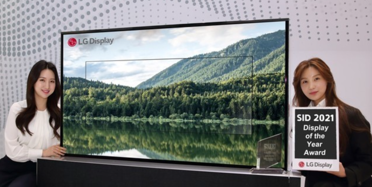 LG 可卷曲 OLED 電視獲 SID2021“年度顯示”獎(jiǎng):能完全隱藏屏幕