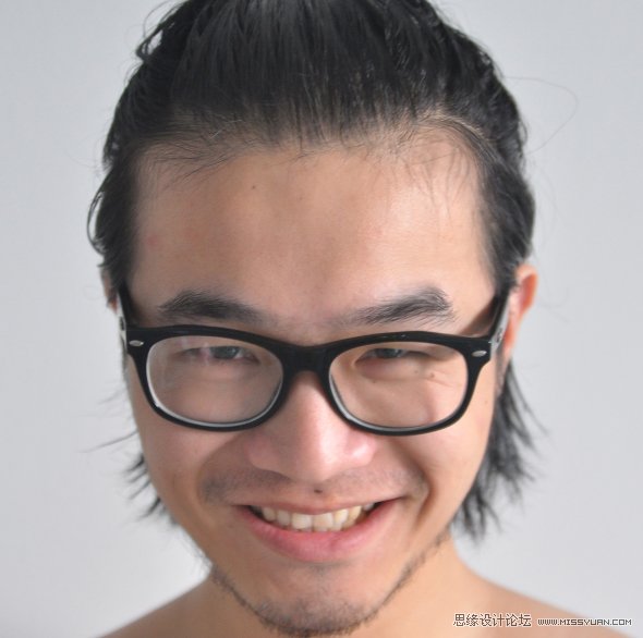 PS惡搞照片制作小丑人物