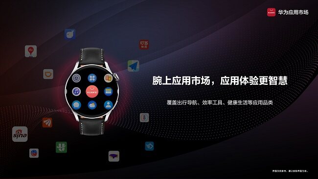 HUAWEI WATCH 3系列驚喜發(fā)布 !腕上應(yīng)用,精彩盡在華為應(yīng)用市場