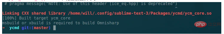 分享Sublime安裝YcmdCompletion記錄