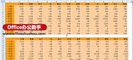 excel照相機(jī)功能 使用Excel“照相機(jī)”功能實(shí)現(xiàn)數(shù)據(jù)同步的方法