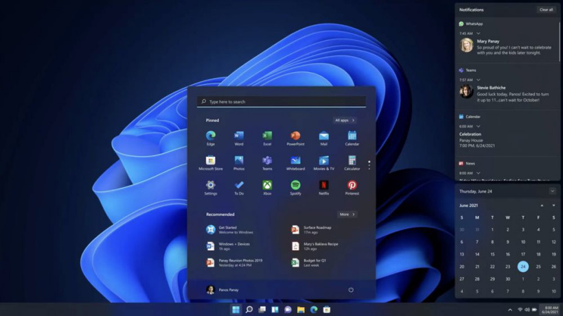 微軟 Win11 運(yùn)行硬件最小需求配置公布:1GHz 64 位處理器,4GB 內(nèi)存 / 64GB 存儲(chǔ)
