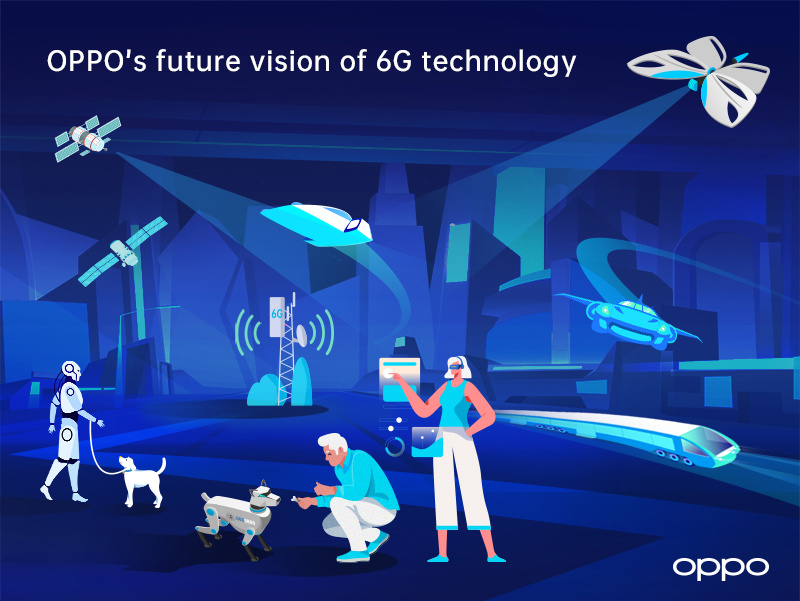 OPPO 發(fā)布 6G 白皮書(shū):展望人工智能與通信互融未來(lái)