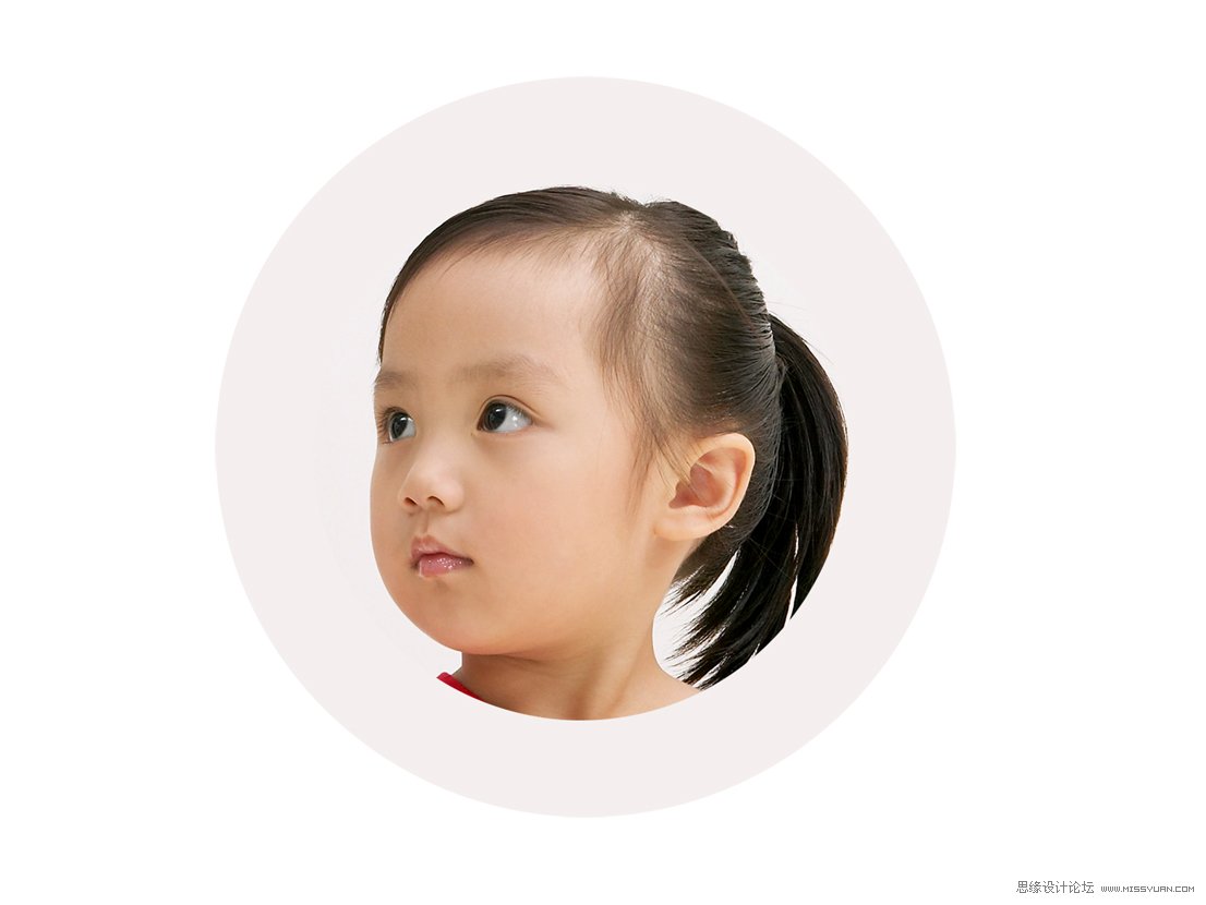 PS設(shè)計(jì)個(gè)性的兒童頭像硬幣教程