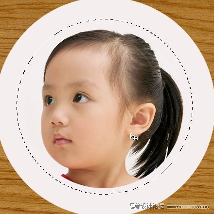 PS設(shè)計(jì)個(gè)性的兒童頭像硬幣教程