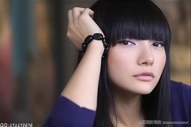 PS調(diào)出人物柔美的藝術(shù)色調(diào)效果