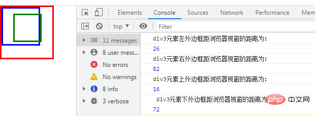 使用js要如何計(jì)算元素的位置