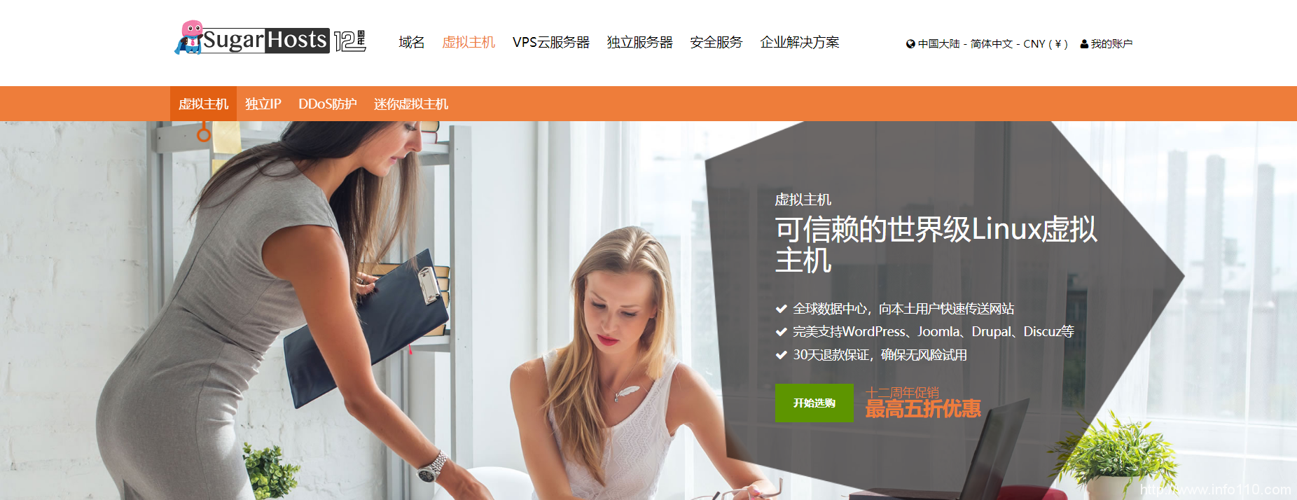 SugarHosts糖果主機(jī)十二周年火熱開場！全場鉅惠！