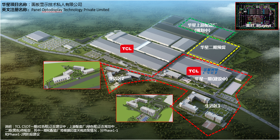 TCL 華星印度模組廠首臺(tái)設(shè)備順利搬入