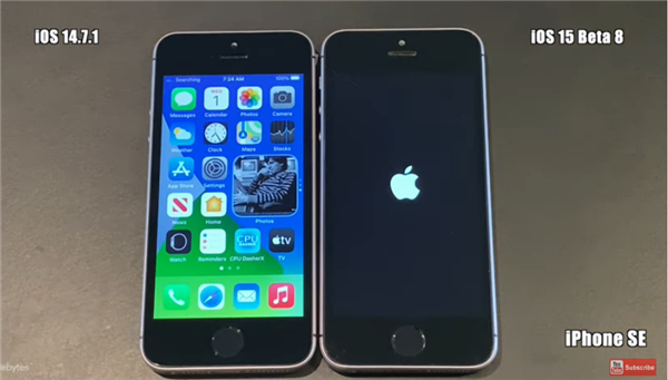 iOS 15、iOS 14.7.1速度對(duì)比：老設(shè)備勸退新系統(tǒng)