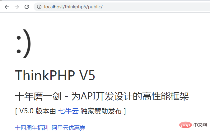 解析TP5框架從入口到輸出界面的加載流程