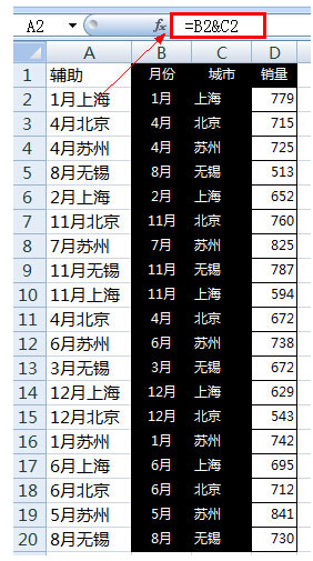 excel條件數(shù)組公式 不用數(shù)組公式也能讓VLOOKUP多條件查詢