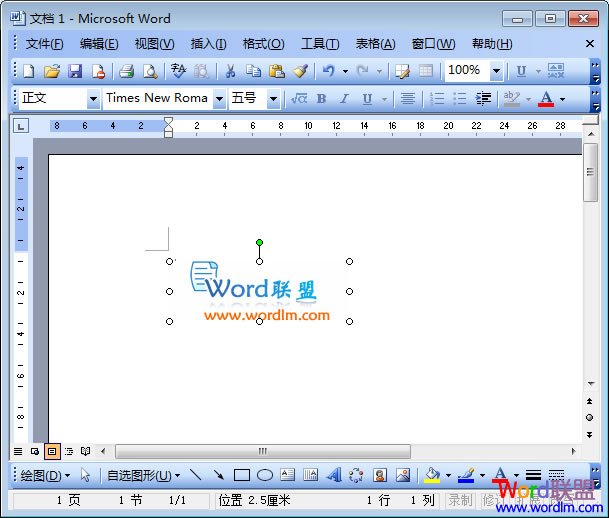 Word圖片旋轉  Word2003中如何讓圖片旋轉 想怎么轉就怎么轉