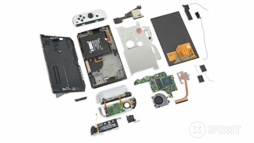 iFixit 拆解任天堂 OLED 版 Switch:比想象中變化更大